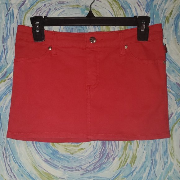 Tripp NYC Red Mini Skirt - Picture 1 of 5